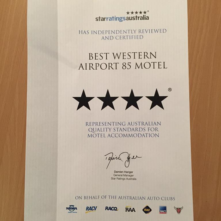Best Western Airport 85 Motel Brisbane Extérieur photo